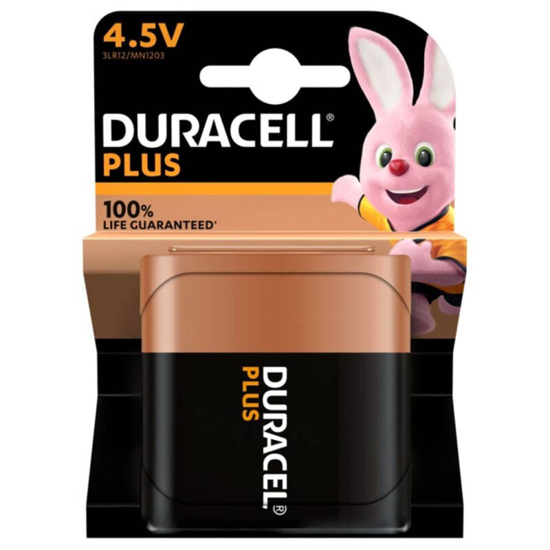 DURACELL - PLUS POWER 100 ALKALISCHE BATTERIE 4,5 V 3LR12 BLISTER*1