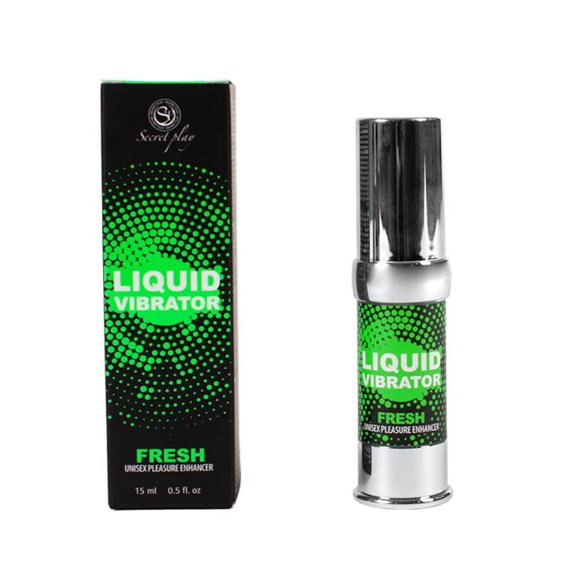 SECRETPLAY - VIBRATORE LIQUIDO FRESCO STIMOLATORE E INTENSIFICATORE DI PIACERE 15 ML