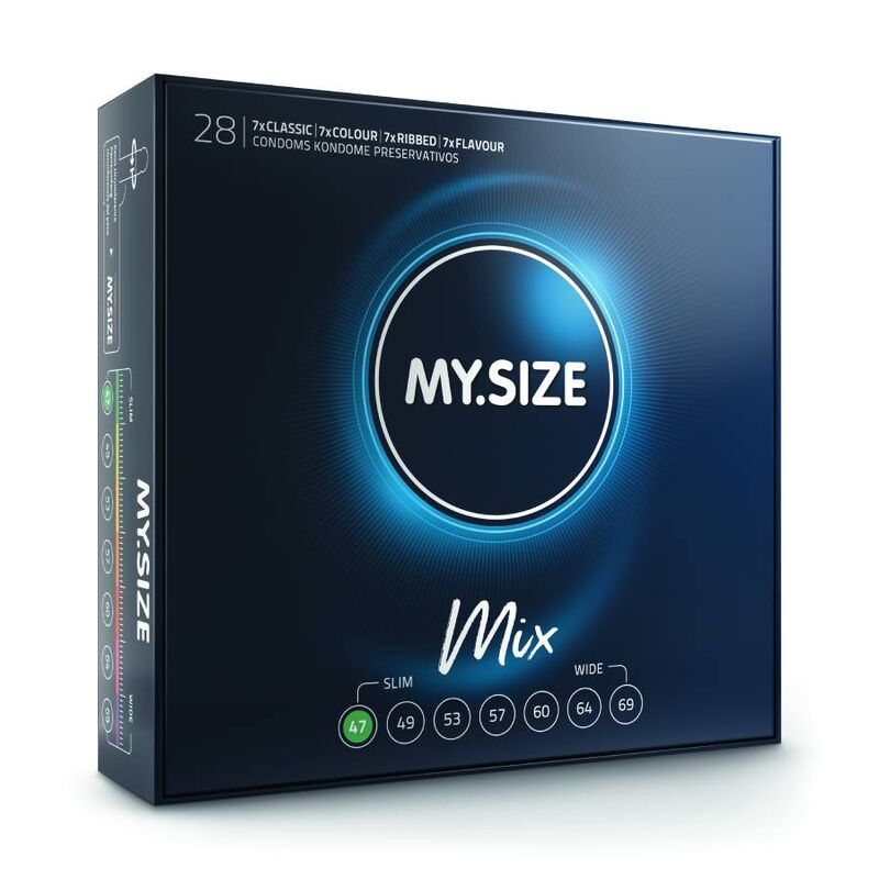 MY SIZE - PRESERVATIVI MIX 47 MM 28 UNITÀ