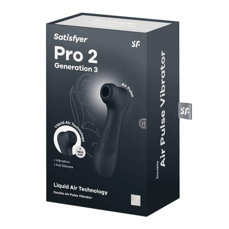 SATISFYER - PRO 2 GENERAZIONE 3 TECNOLOGIA LIQUID AIR ROSSO VINO