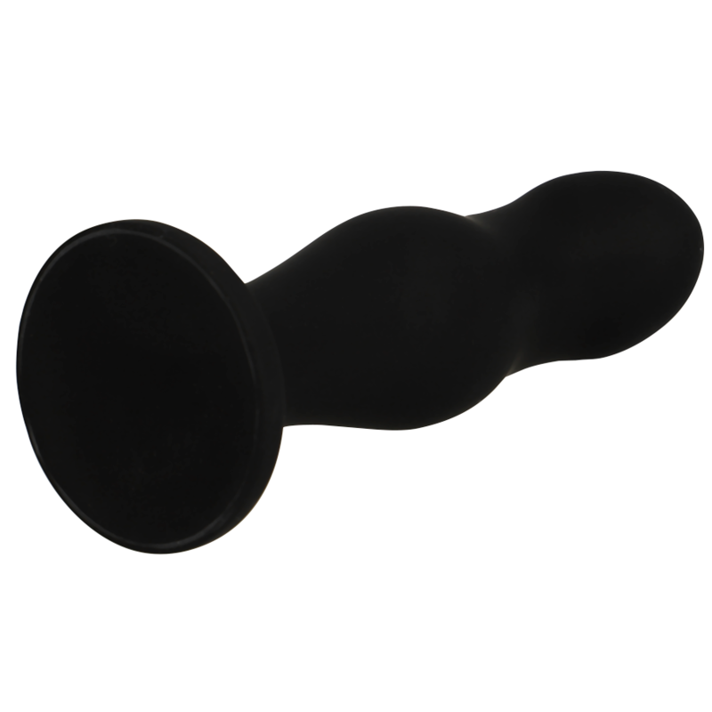 BLACK&amp;SILVER - SEAN PLUG ANALE PREMIUM SILICONE NERO