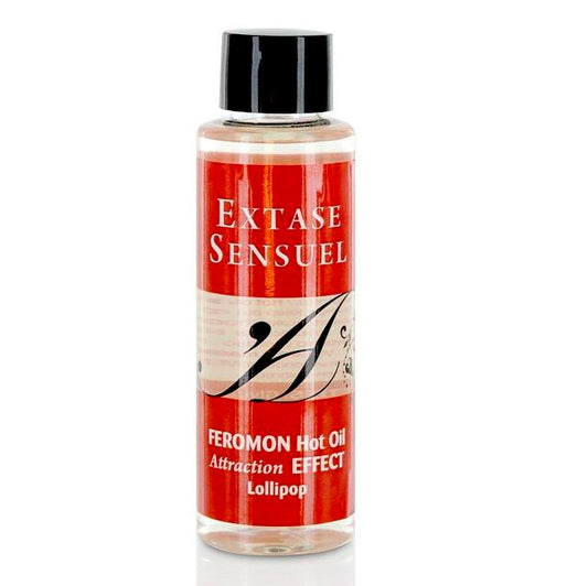 EXTASE SENSUAL - WÄRMEEFFEKT-MASSAGEÖL MIT PIRULET-PHEROMONEN 100 ML