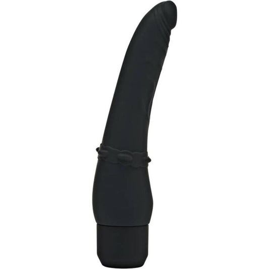 GET REAL - KLASSISCHER GLATTER VIBRATOR SCHWARZ