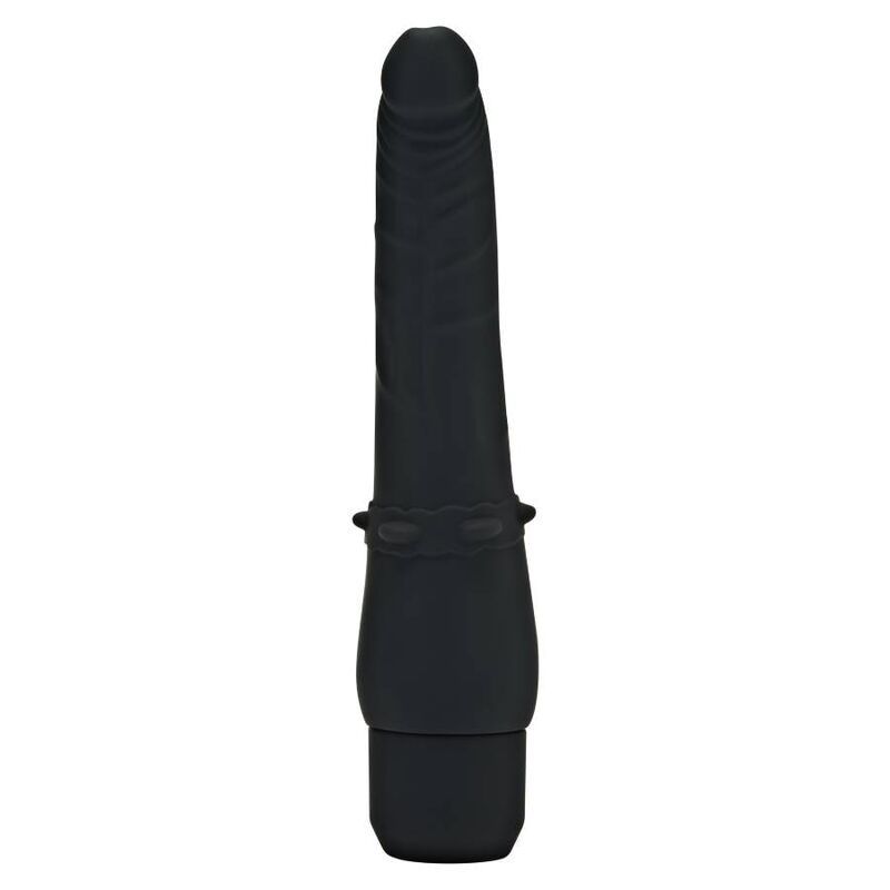 GET REAL - KLASSISCHER GLATTER VIBRATOR SCHWARZ