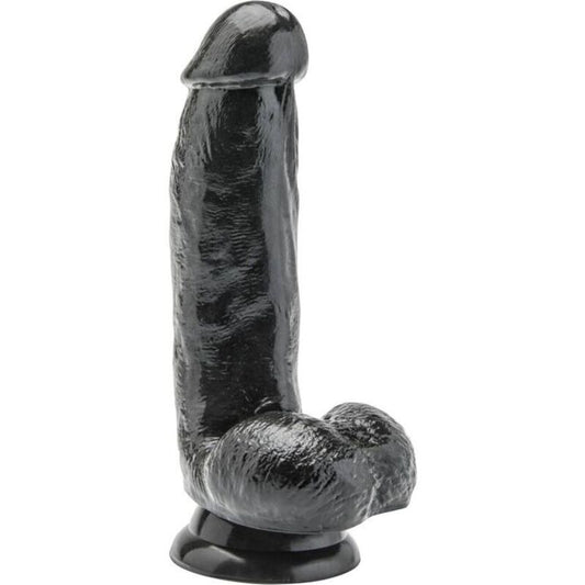 GET REAL - DILDO 12 CM CON PALLE NERO