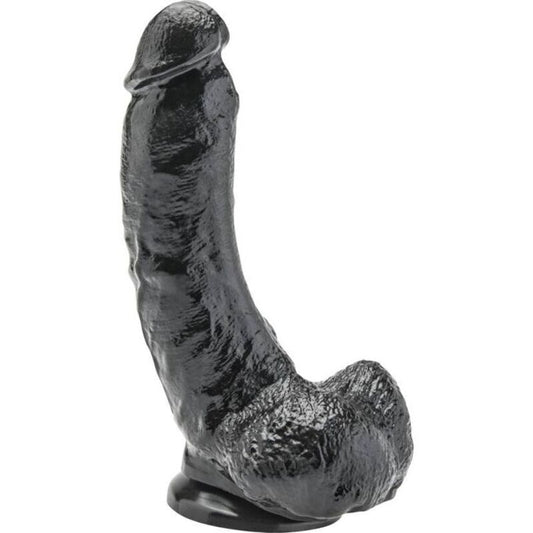 GET REAL - DILDO 20,5 CM CON PALLE NERO