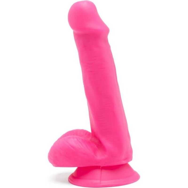 GET REAL - HAPPY DICKS DILDO 12 CM BALLS PINK