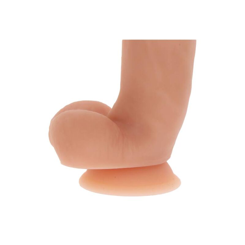 DIVENTA REALE - DILDO IN SILICONE 18 CM CON PALLE PELLE