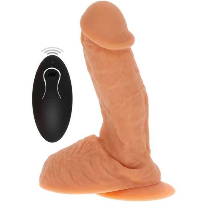 DIVENTA REALISTICO - DILDO VIBRANTE IN SILICONE SKIN