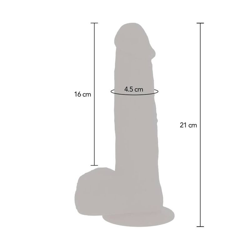 DIVENTA REALISTICO - PERLINE ROTANTI PELLE DILDO VIBRANTE