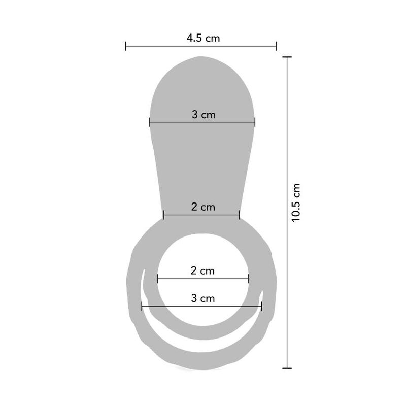 XOCOON - ANELLO VIBRATORE PER COPPIE VERDE