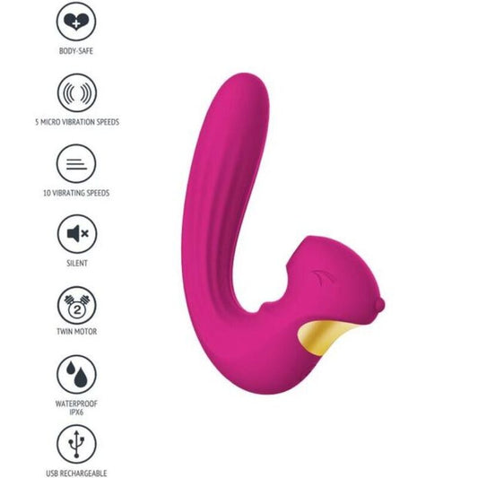 XOCOON - HIMMLISCHER LIEBES-VIBE-STIMULATOR FUCHSIA