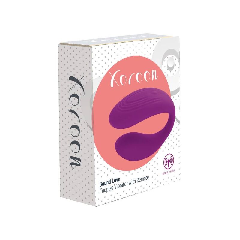 XOCOON - BOUND LOVE PAARE VIBRATOR LILA