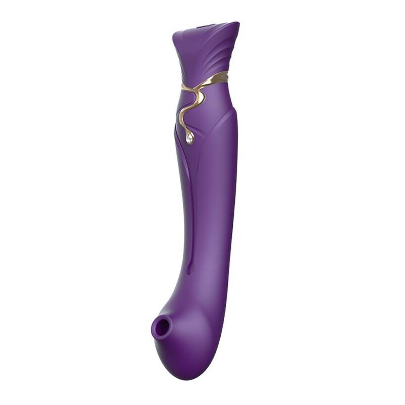 ZALO - QUEEN SET PULSE WAVE CLIT STIM LILA