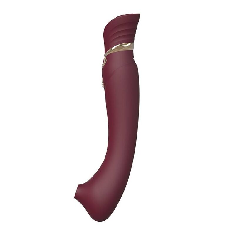 ZALO - QUEEN SET PULSE WAVE CLIT STIM ROSSO