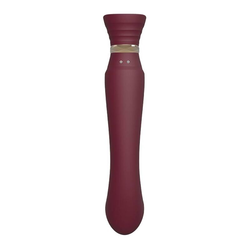 ZALO - QUEEN SET PULSE WAVE CLIT STIM ROSSO