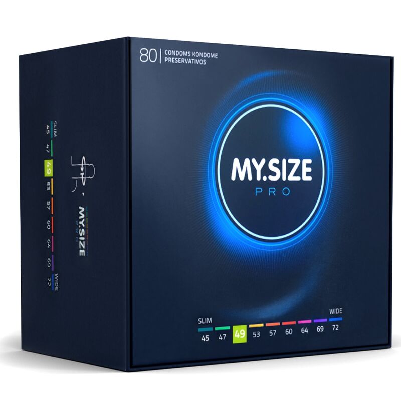MY SIZE - PRO CONDOMS 49 MM 80 UNITÀ