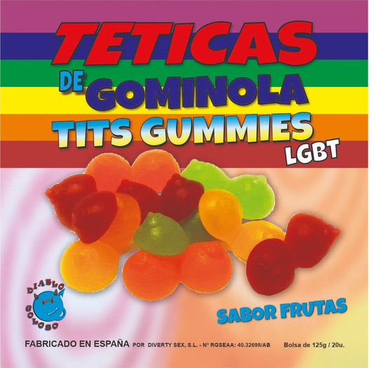 DIABLO GOLOSO - GOMME GLITTER ASSORTITE PER TEETICS