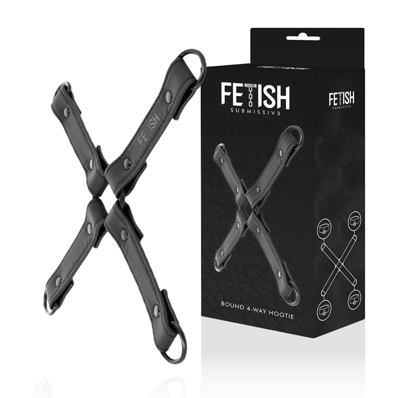 FETISH SOTTOMESSO - UNIONE MANETTE IN PELLE VEGANA