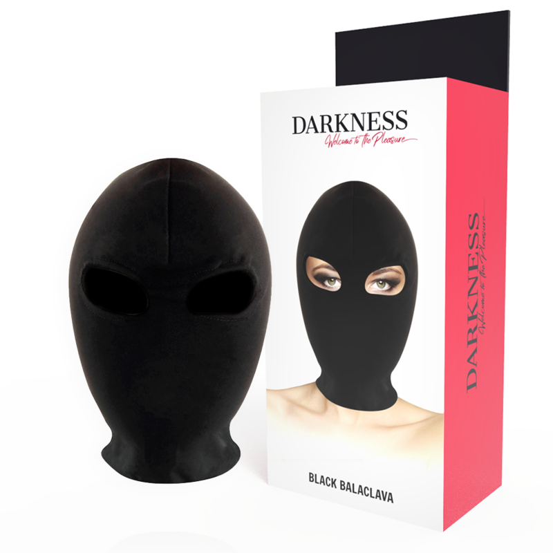 OSCURITA' - MASCHERA DI SOTTOMISSIONE NERA