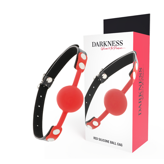 DARKNESS - BAVAGLIO IN SILICONE ROSSO