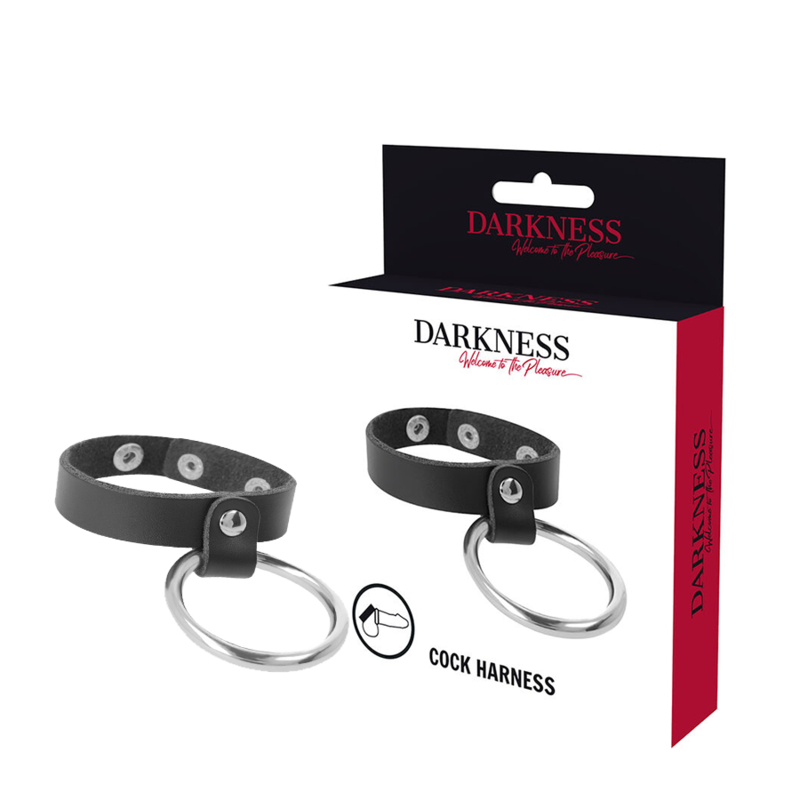 DARKNESS - ANELLO METALLICO PER PENE E TESTICOLI