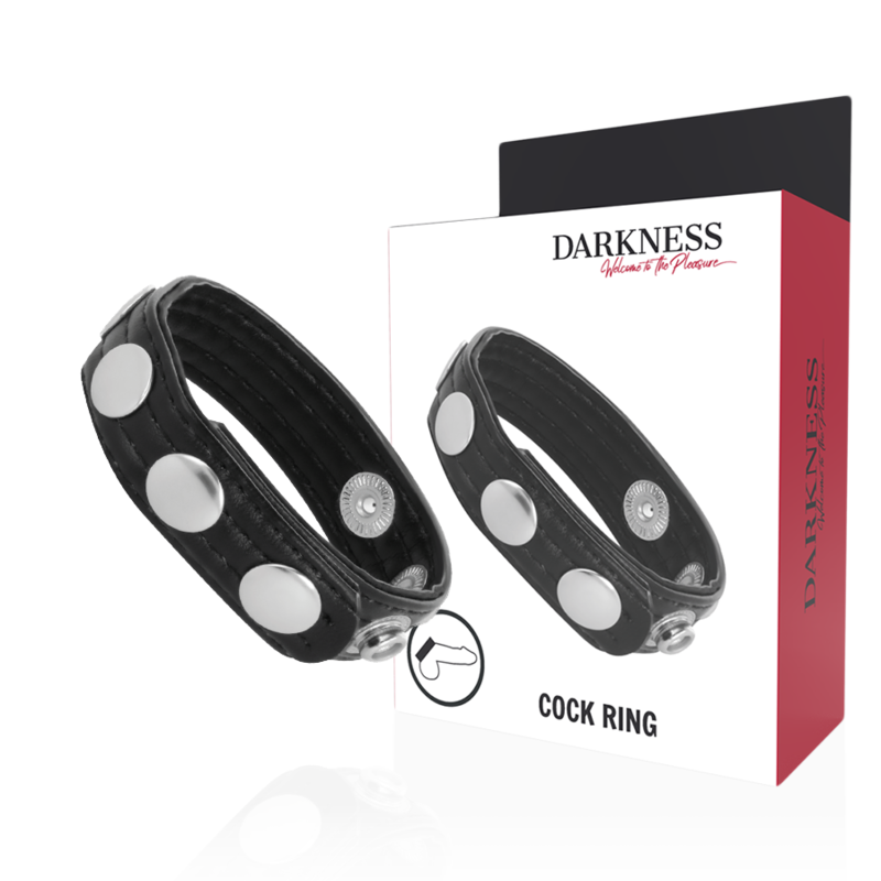 DARKNESS - ANELLO PER EREZIONE IN PELLE