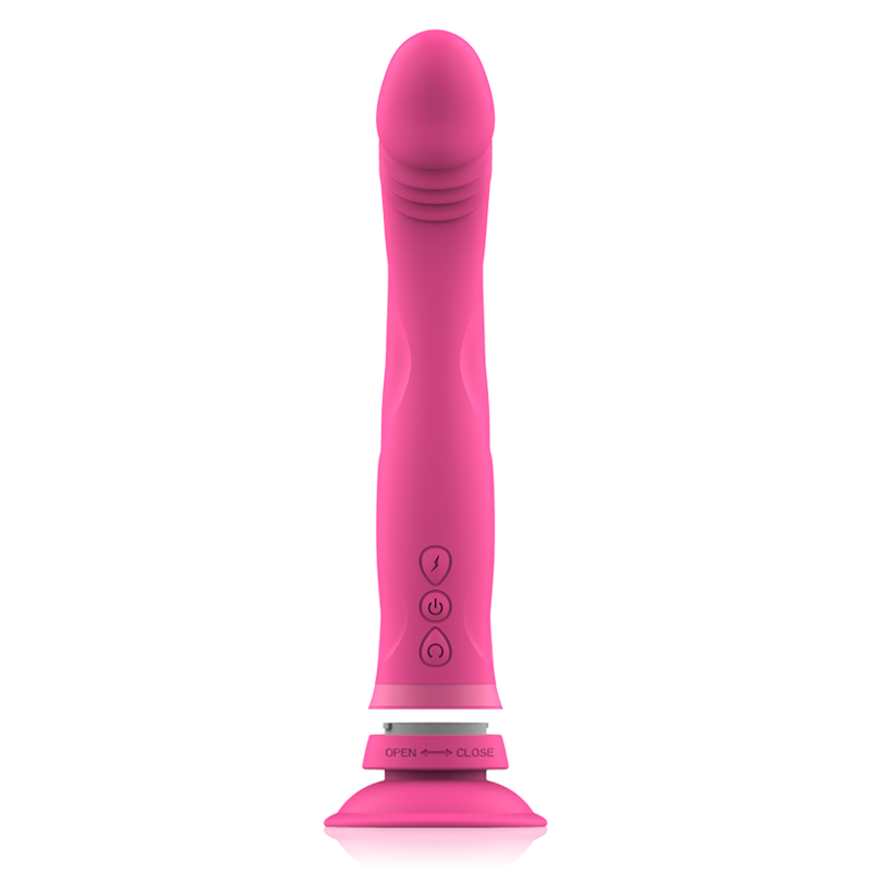 INTENSE - MICHELANGELO VIBRATORE DILDO IN SILICONE ROSA