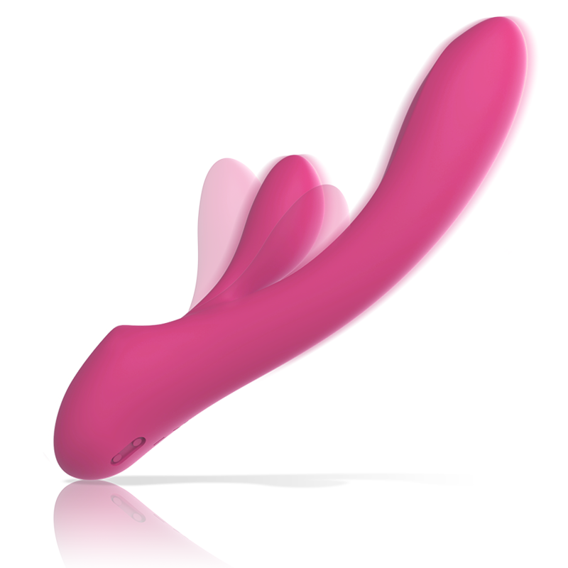 INTENSE - VIBRATORE CONIGLIO LUIGI SILICONE LIQUIDO ROSA