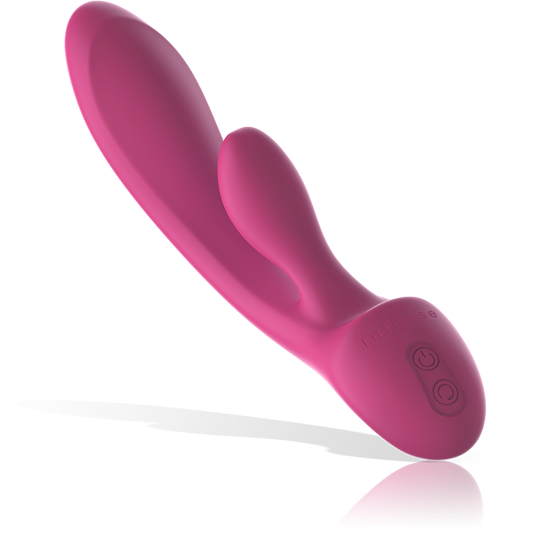 INTENSE - VIBRATORE CONIGLIO LUIGI SILICONE LIQUIDO ROSA