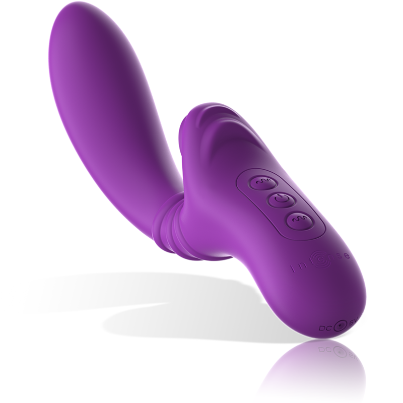 INTENSE - FLEXIBLER VIBRATOR HARRY MIT LILA ZUNGE