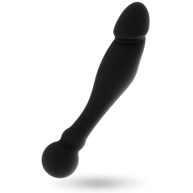 BLACK&amp;SILVER - KARL G-PUNKT STIMULIERENDER DILDO 18 CM