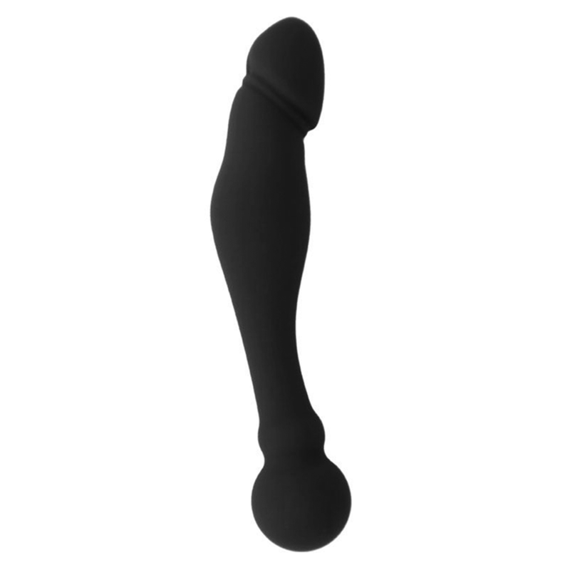 BLACK&amp;SILVER - DILDO STIMOLANTE PUNTO G KARL 18 CM