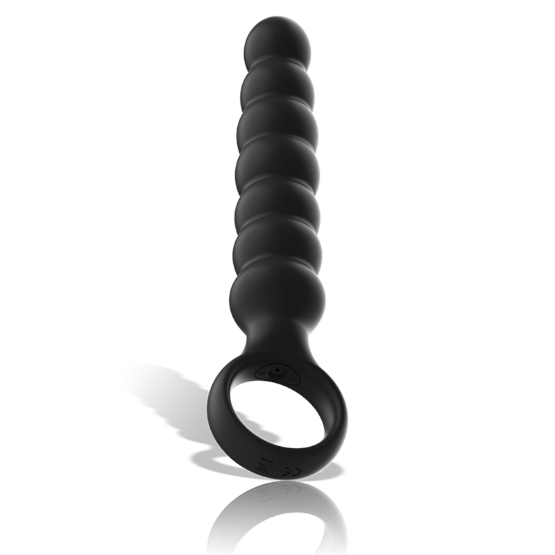 BLACK&SILVER - BOB POWERFUL SILICONE ANAL DILATOR