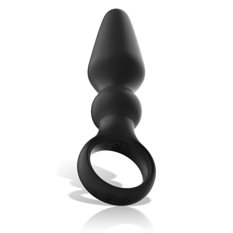 BLACK&amp;SILVER - OZZY POTENTE TAPPO ANALE IN SILICONE