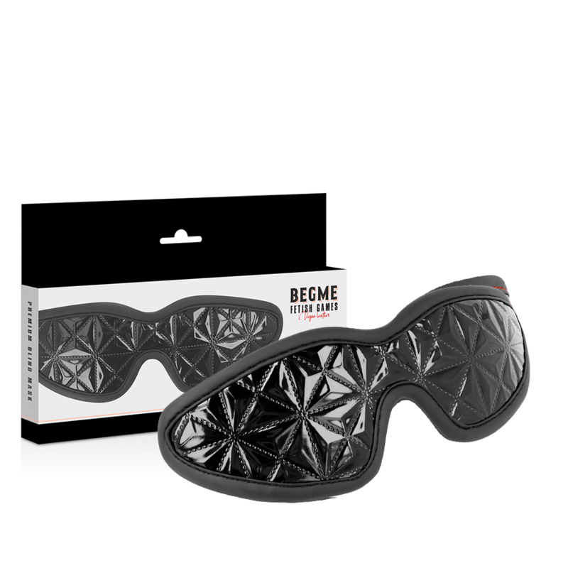 BEGME - MASCHERA CIECA PREMIUM BLACK EDITION CON FODERA IN NEOPRENE