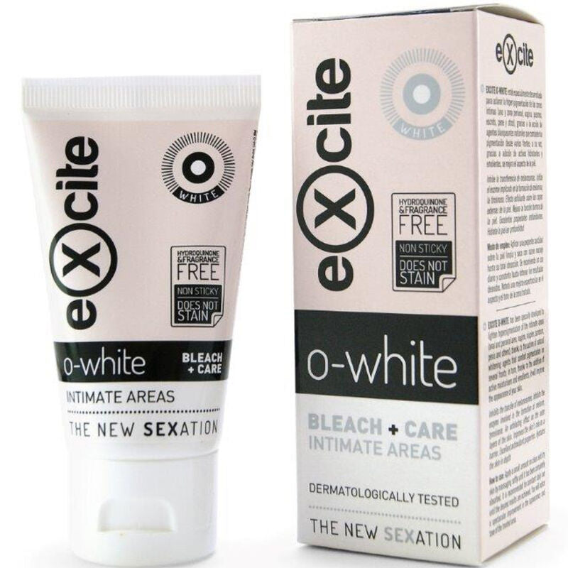 EXCITE - O WHITE BLEACH + CARE INTIMBEREICHE 50 ML