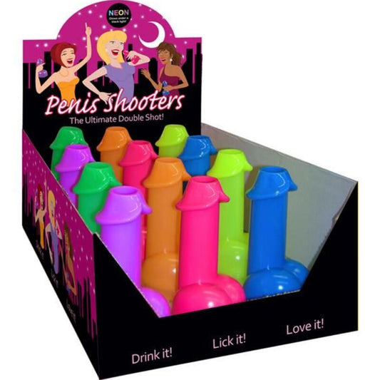 KHEPER GAMES – NEON-SHOTS VON PENIS, 1 EINHEIT (ZUFÄLLIGE FARBE)