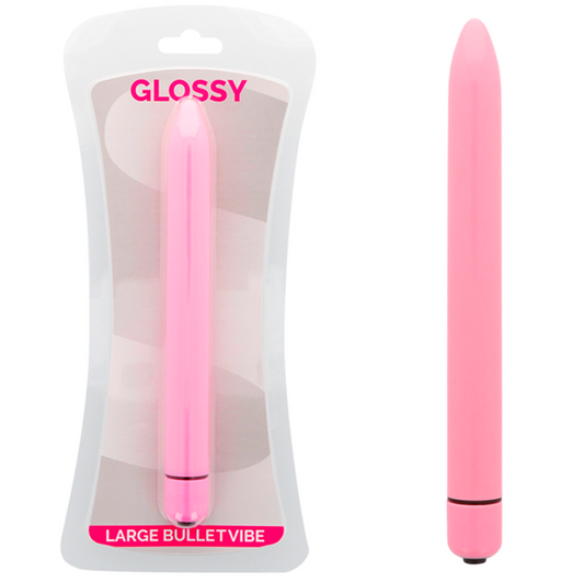 GLOSSY - VIBRATORE SLIM ROSA