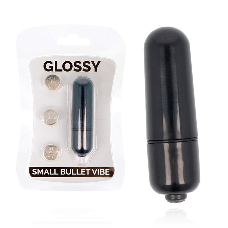 GLOSSY - KLEINER BULLET VIBE SCHWARZ