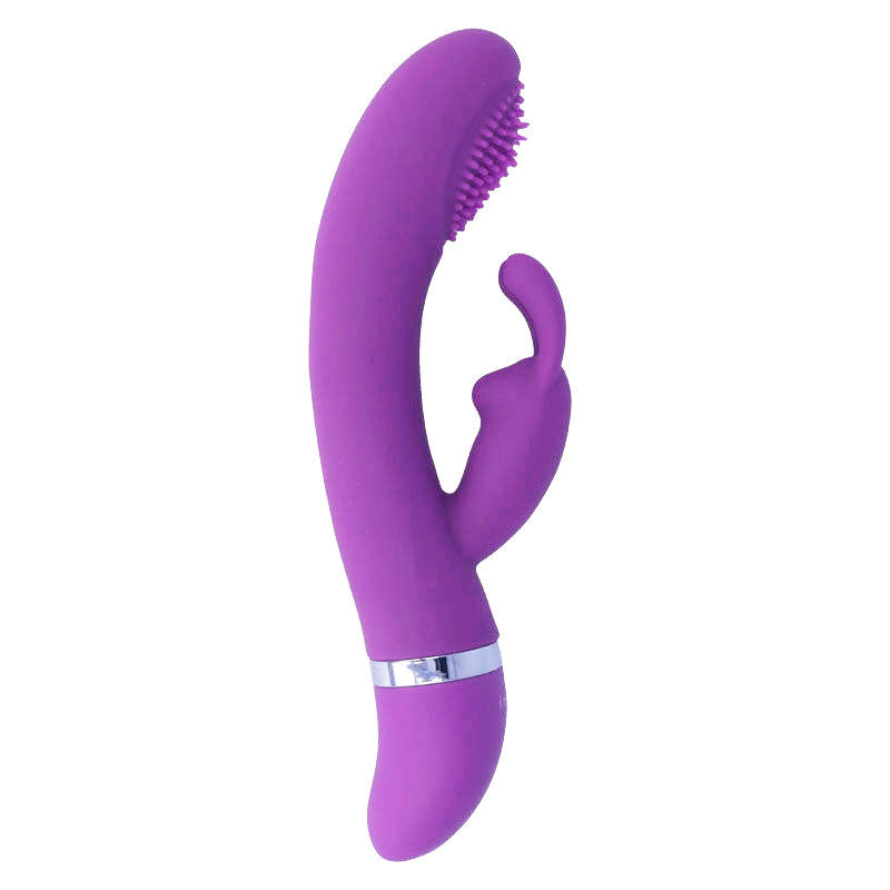 INTENSE - VIBRATORE OSCILLANTE SUSY SILICONE RABBIT LILLA