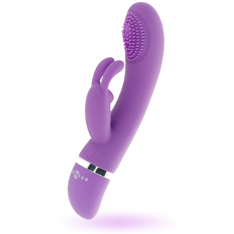 INTENSE - VIBRATORE OSCILLANTE SUSY SILICONE RABBIT LILLA