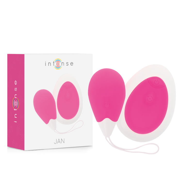 INTENSE - JAN EGG VIBRATOR FERNBEDIENUNG ROSA