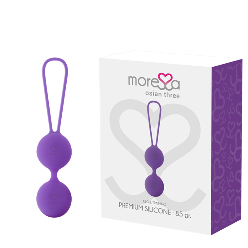 MORESSA - OSIAN THREE PREMIUM SILICONE LILLA