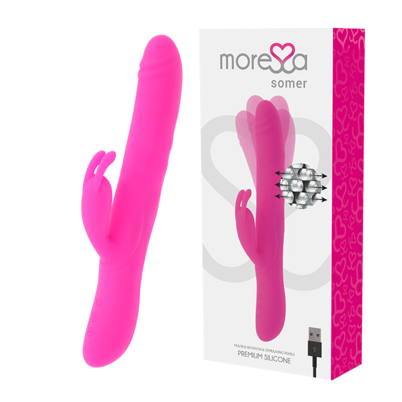 MORESSA - SOMER PREMIUM VIBRATOR MIT MEHRFACHER ROTATION