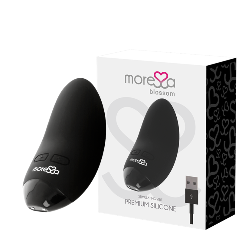 MORESSA - VIBRATORE BLOSSOM BLACK