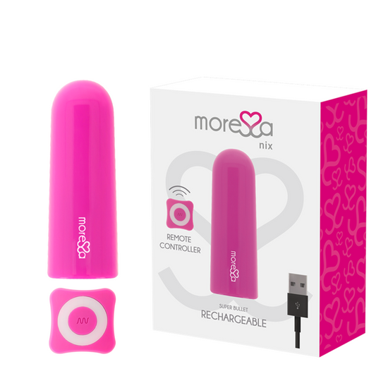 MORESSA - NIX VIBRATORE TELECOMANDO ROSA