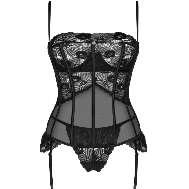 OBSESSIVE - SERENA LOVE CORSETTO E PERIZOMA XS/S