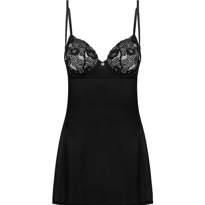 OBSESSIVE - SERENA LOVE CHEMISE & THONG XS/S