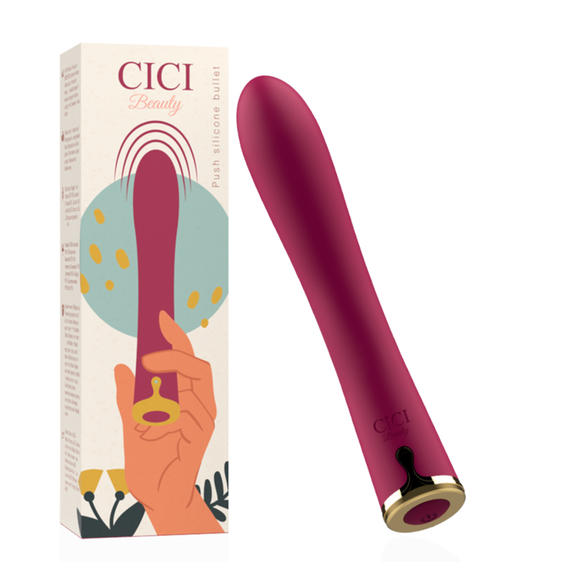 CICI BEAUTY - PROIETTILE PUSH IN SILICONE PREMIUM